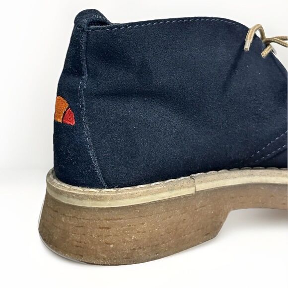 Ellesse Chukka Style Boots Dark Blue Italian Shoes Size 36 - Picture 9 of 14